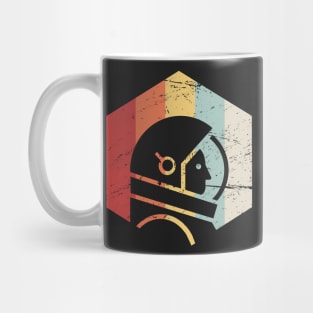 Retro Outer Space Astronaut Mug